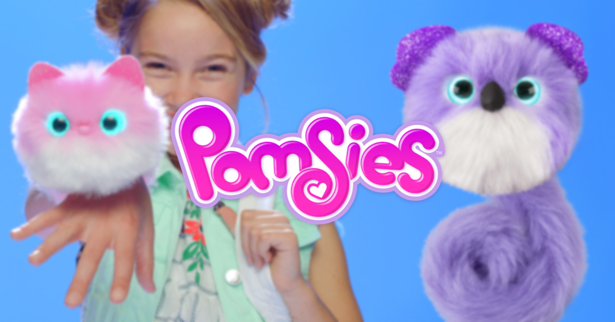 Pomsies Lovable, pom pets you can take anywhere.